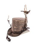 Bird House | Couture Leather Top Hat