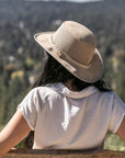 Suede Breeze Latte Sun Hat by American Hat Makers