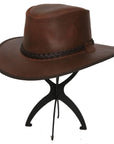 Black Plastic Stand for Hats by American Hat Makers