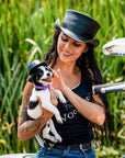 Unbanded Marlow Black Finished Top Hat by American Hat Makers