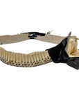 Rattlesnake with Deerskin Black Band by American Hat Makers