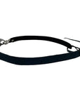 Red Eye Skull Black Leather Band by American Hat Makers
