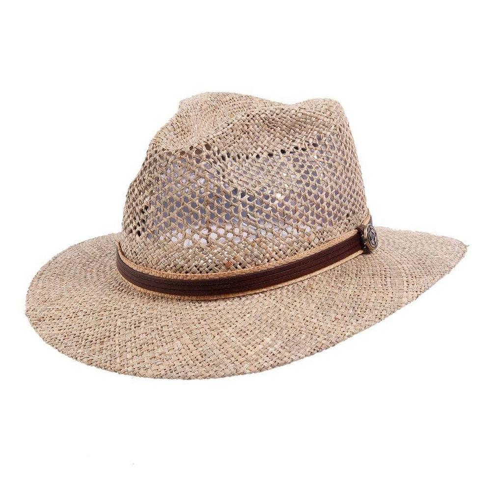 Seagrass Cubana Straw Sun Hat by American Hat Makers