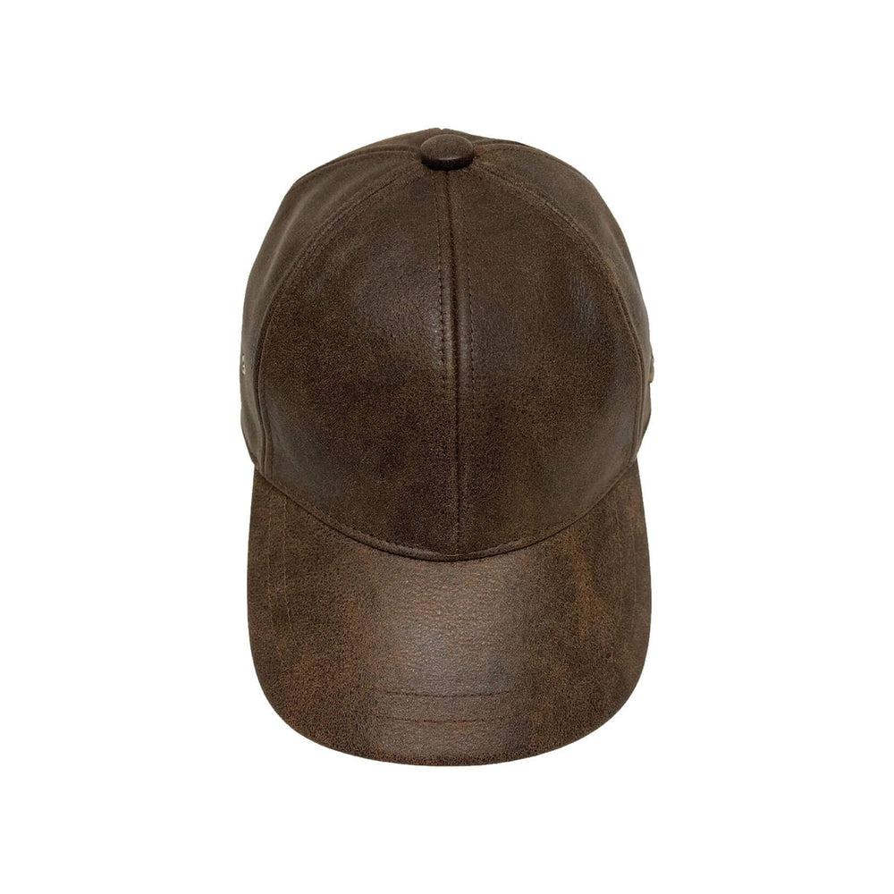 Leather Cap - The Womens Sidecar – American Hat Makers