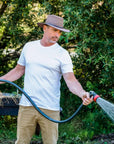 Soaker Brown Mesh Sun Hat by American Hat Makers