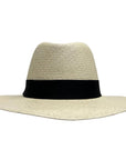 Caracas Natural Panama Straw Fedora Hat by American Hat Makers