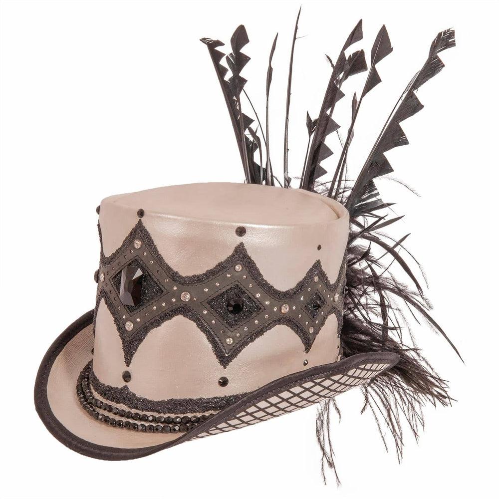 Wicked Elegance | Womens Couture Leather Top Hat