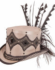 Wicked Elegance | Womens Couture Leather Top Hat