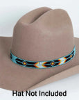 arapaho beaded hat band