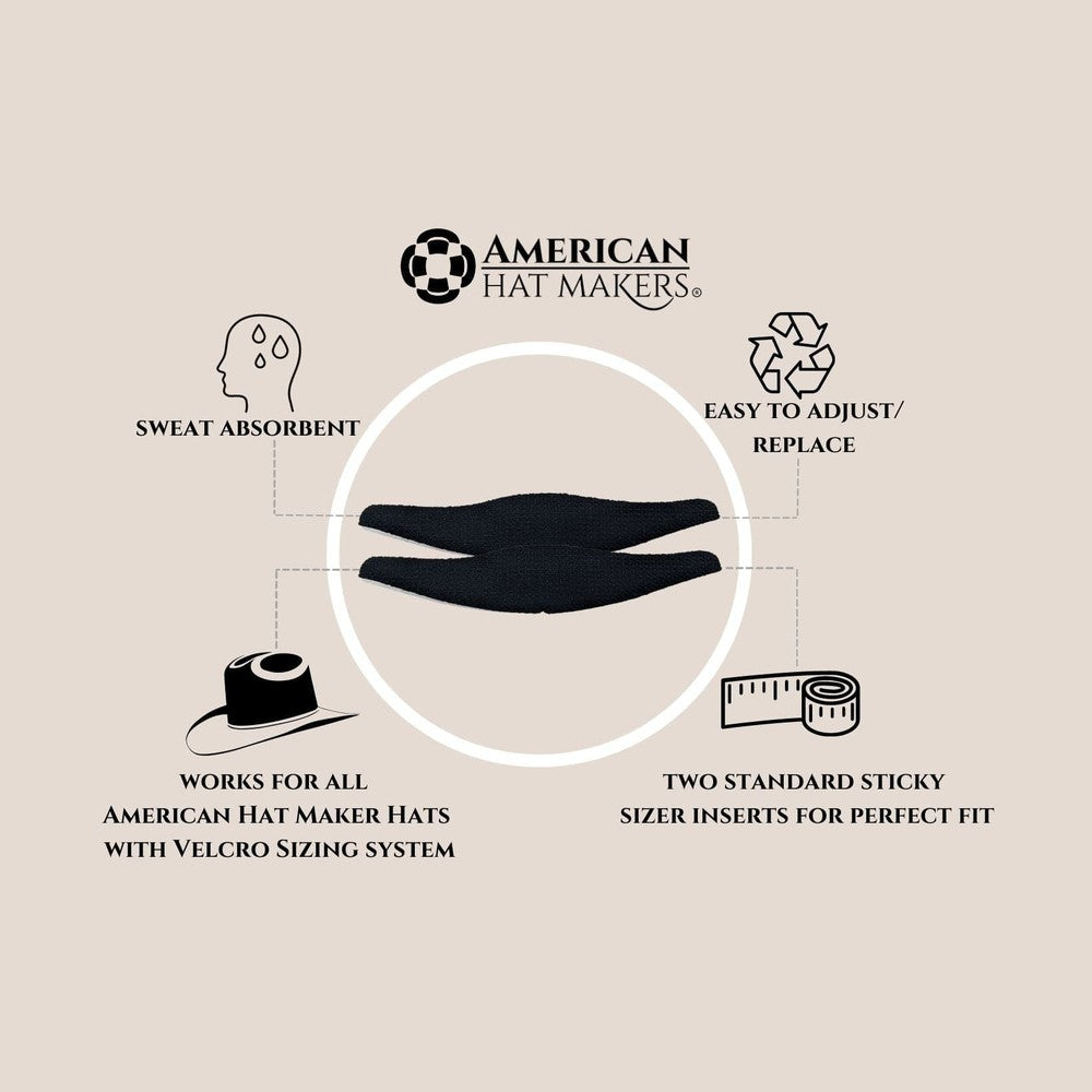 Self Sticking Reducer Hat Size Reducer – American Hat Makers