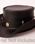 Bullet Black Hat Band by American Hat Makers