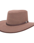 Cabana Walnut Mesh Sun Hat by American Hat Makers