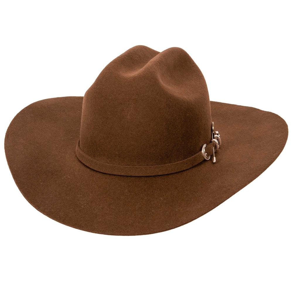 Cattleman | Womens Felt Cowgirl Hat with Western Hat Band Black / LG