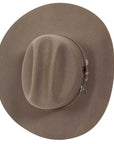 A top view of a Gunsmoke Cattleman Felt Cowboy Hat