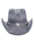 Cyclone Asphalt Leather Cowboy Hat by American Hat Makers