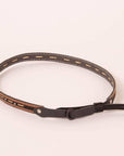 A back view of a Dillon Black Hat Band