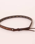 A back view of a Dillon Brown Hat Band