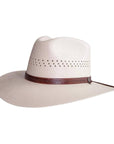 A right view of Barcelona Cream Straw Sun Hat