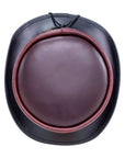 Hampton Napa Vino Leather Top Hat by American Hat Makers 