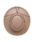 Madrid Straw Pork Pie Tan Sun Hat by American Hat Makers
