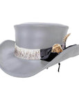 Rattlesnake with Deerskin Black Band by American Hat Makers