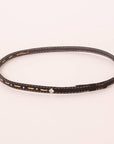 A side view of a Piney Black Hat Band