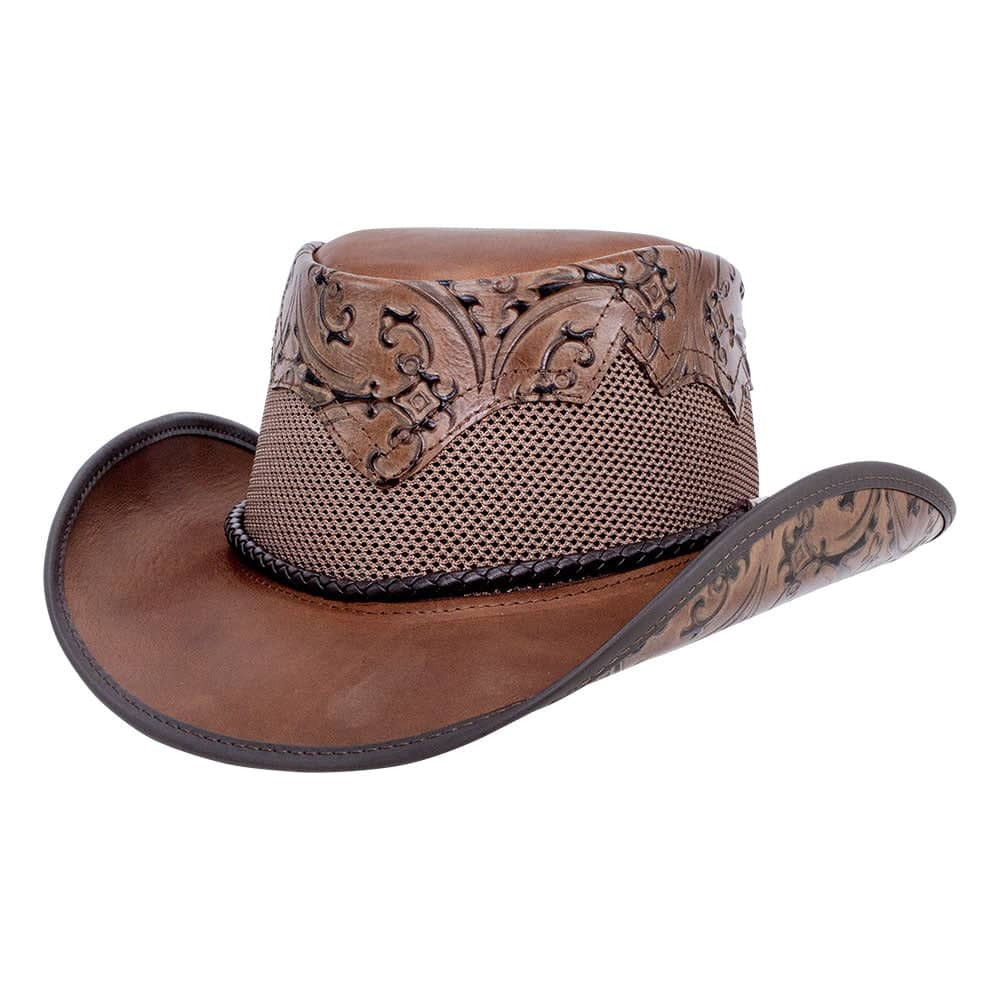 Sierra Mens American Leather Cowboy Hat – American Hat Makers