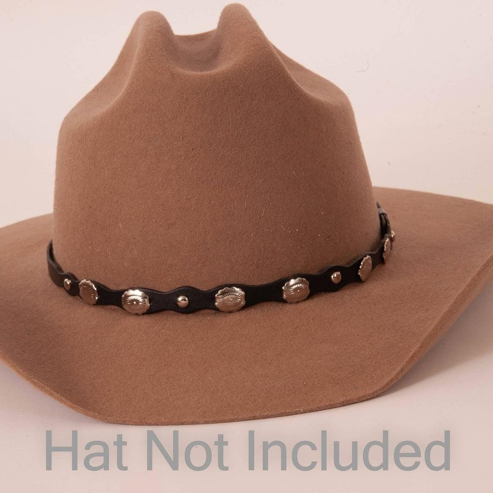 Hat band, Cowboy hat Accessories, Adjustable Fedora Hatband, Unisex Western  Hat Jewelry, Cowgirl Hat band, Hatband for women (Pink, Black, Silver)