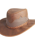 Sirocco Copper Mesh Leather Sun Hat by American Hat Makers