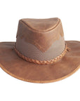 Sirocco Copper Mesh Leather Sun Hat by American Hat Makers