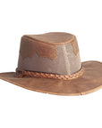 Sirocco Copper Mesh Leather Sun Hat by American Hat Makers