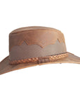 Sirocco Copper Mesh Leather Sun Hat by American Hat Makers