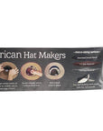 Full Size Reducer with 4 Sweat liner and 2 Reducers made by America Hat Makers