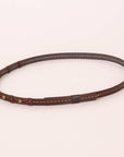 A side view of a Sonoma Brown Hat Band