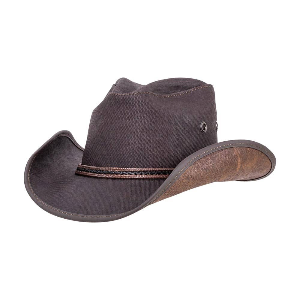 Stockade Vegan Brown Cowboy Hat by American Hat Makers