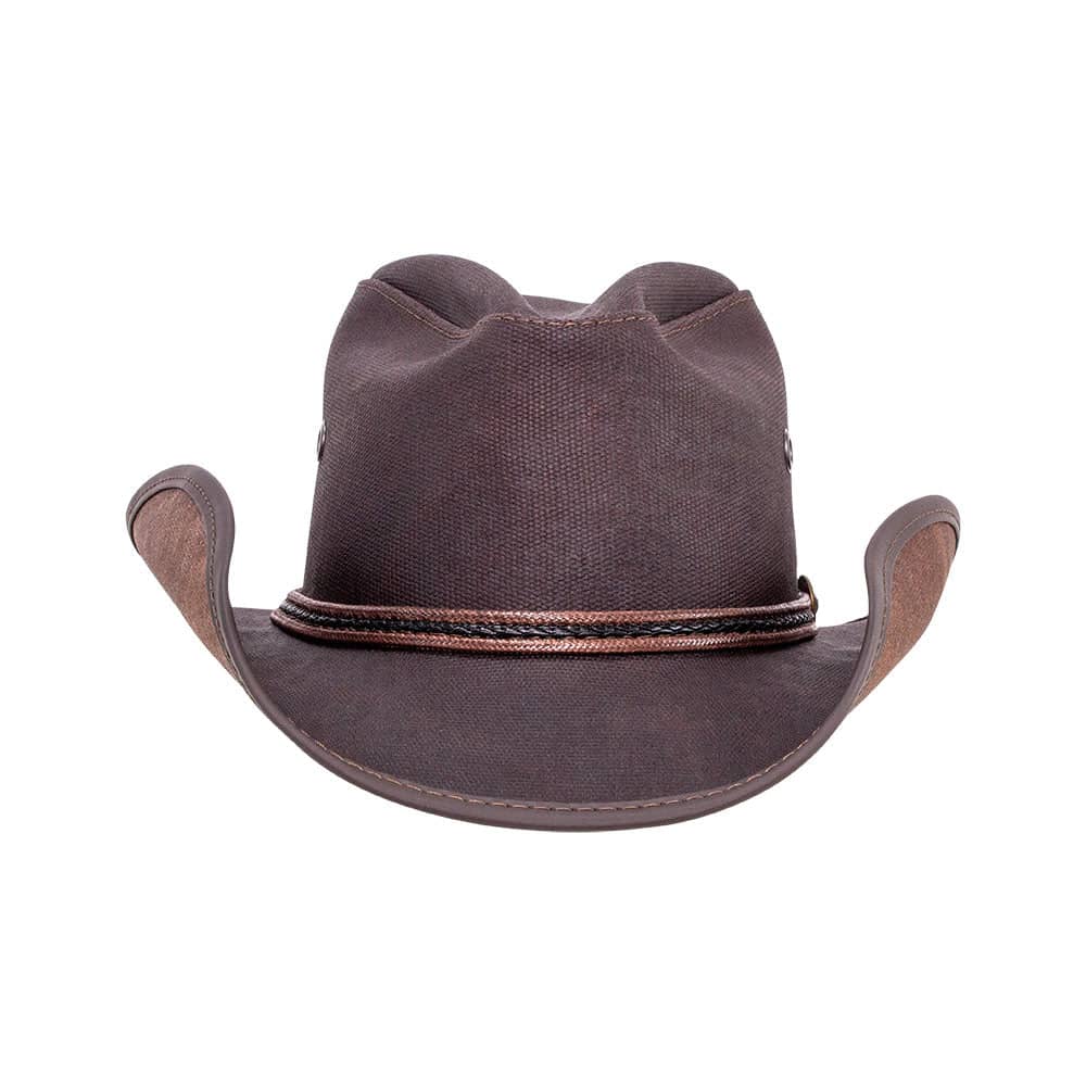 Wide Brim Cowboy Hat Handmade from 100% Oaxacan Cotton - Dark Brown — The  Stockyard Exchange