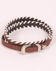 Whippersnapper leather cowboy hat band