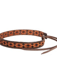 Woody Brown Cowboy Hat Band by American Hat Makers