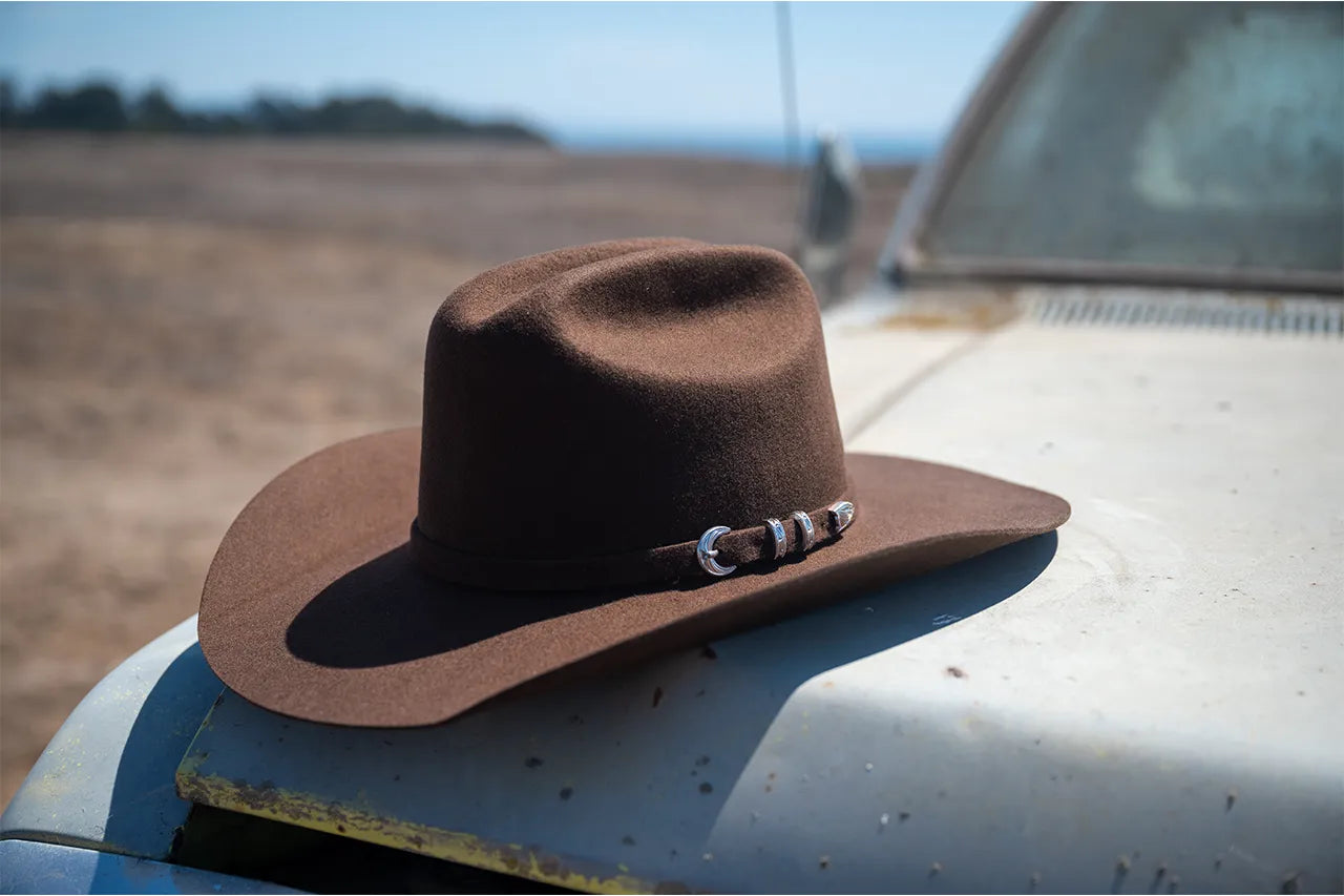 American Hat Makers Popular Men's Brown Cowboy Hats