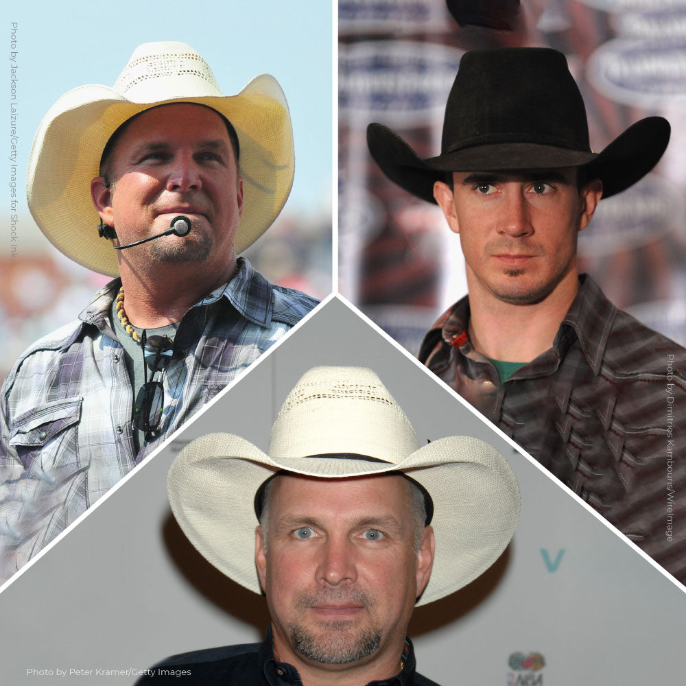 Kody Lostroh and Garth Brooks Cowboy Hats