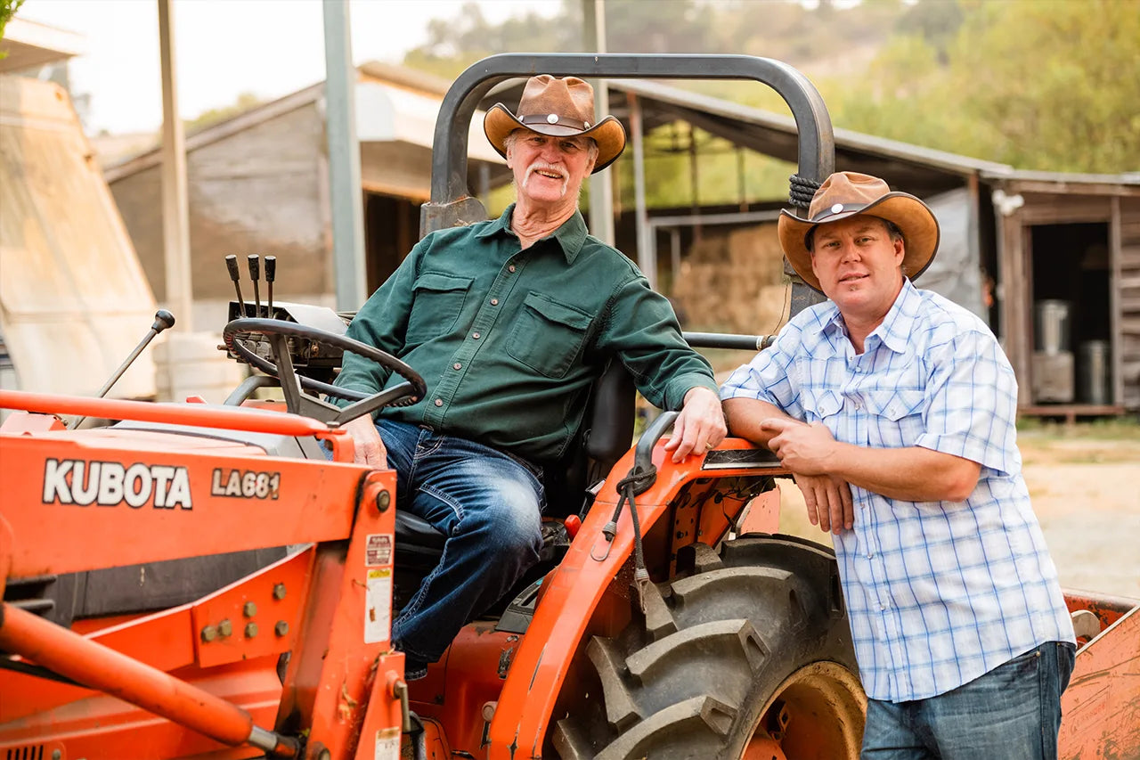 American Hat Makers Popular Men's Leather Hats