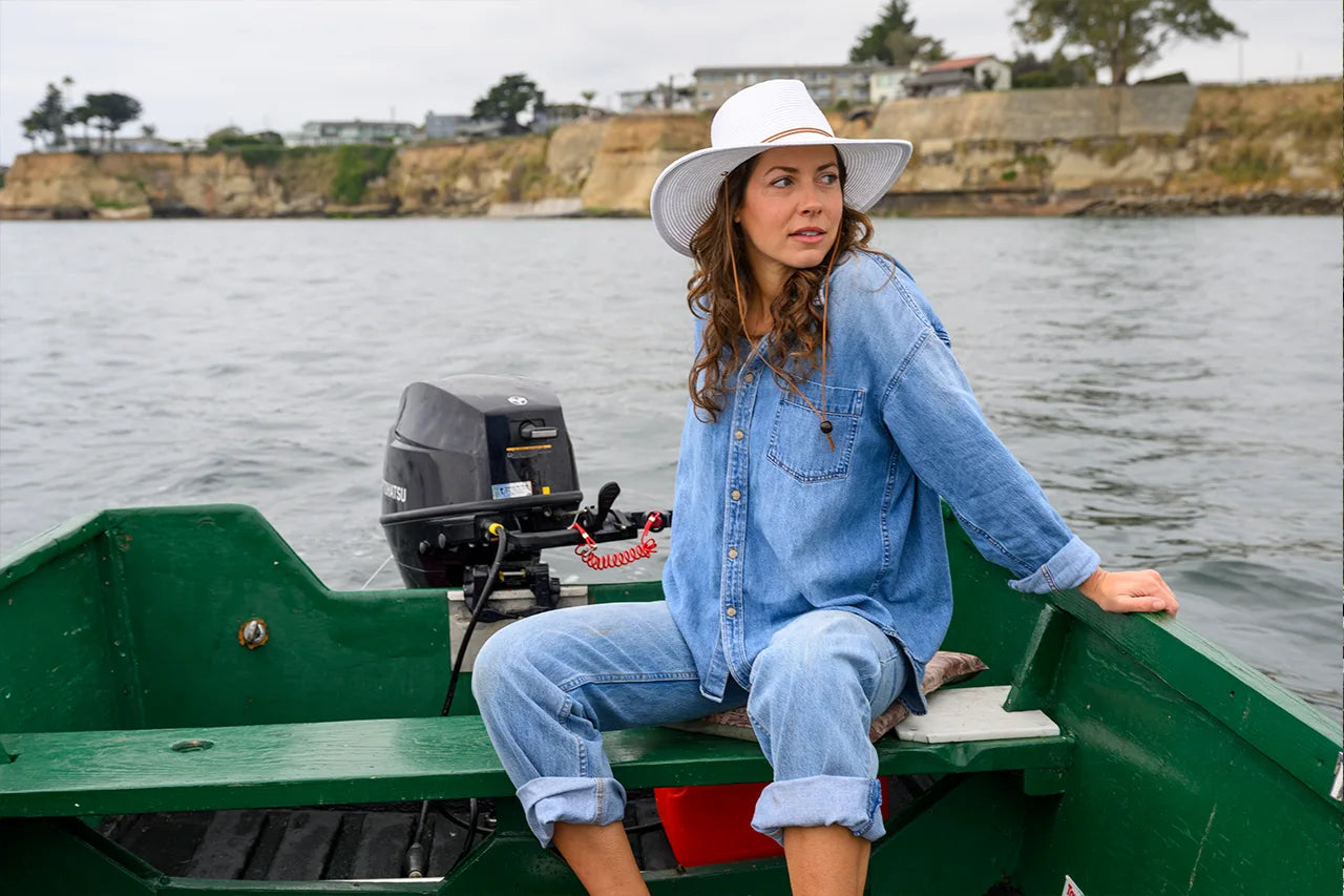 American Hat Makers Popular Women's Boater Hats