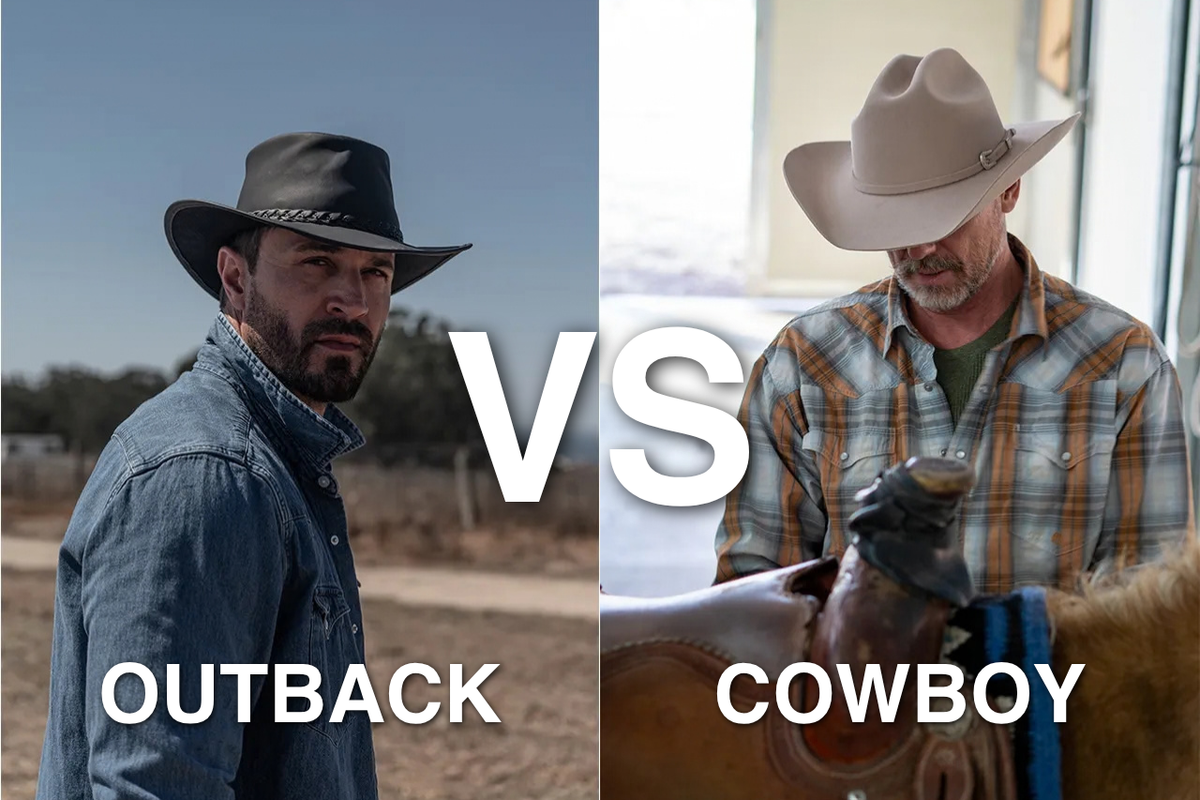 Outback Hat vs. Cowboy Hat: Key Differences
