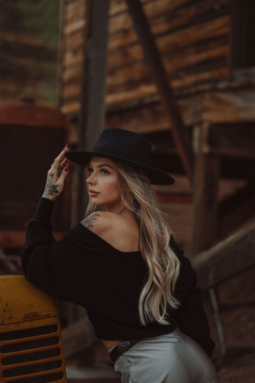 Rachel Zoe Hat: Report Big Boho Chic