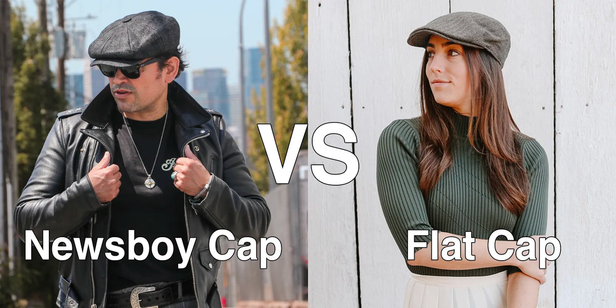 Newsboy Cap vs Flat Cap