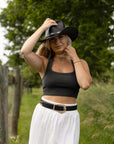 Badlands | Womens Buffalo Leather Cowgirl Hat
