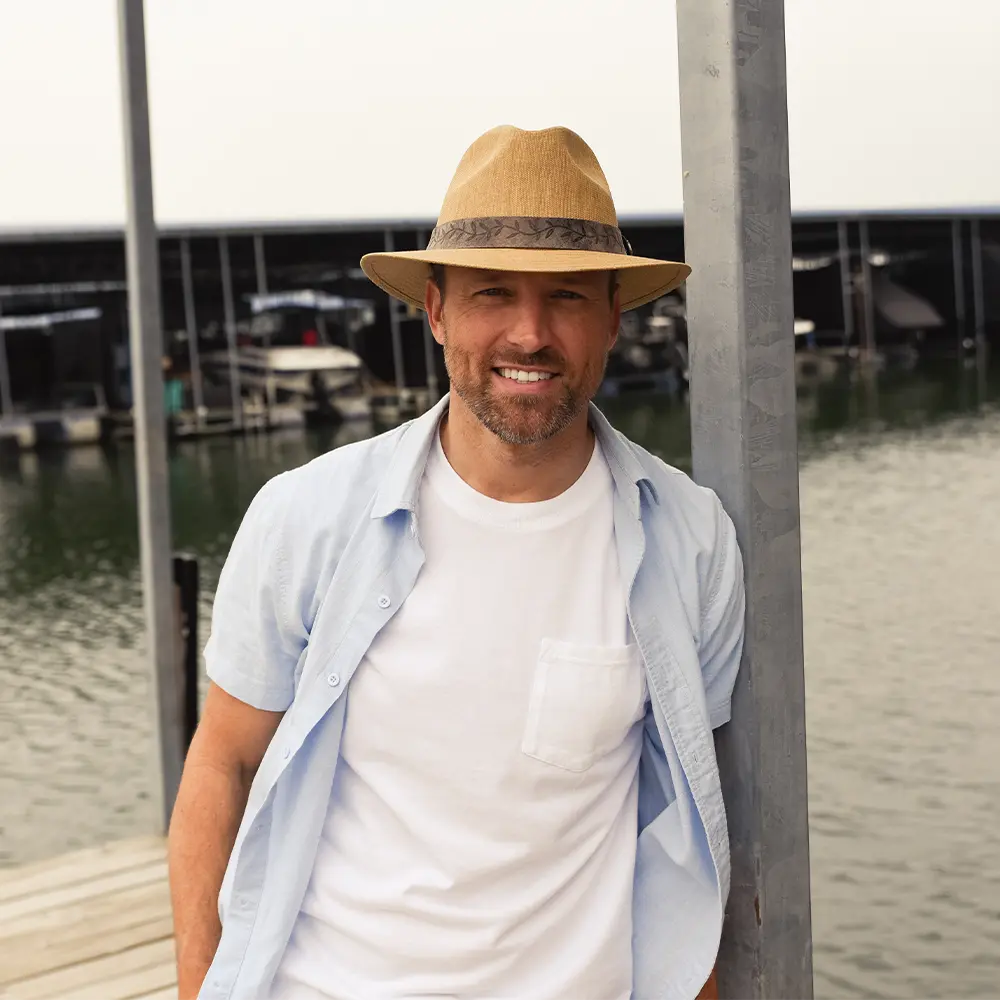 Boxcar | Mens Sand Straw Sun Hat