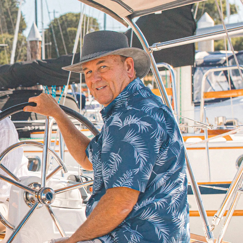 Breeze | Mens Wide Brim Sun Hat