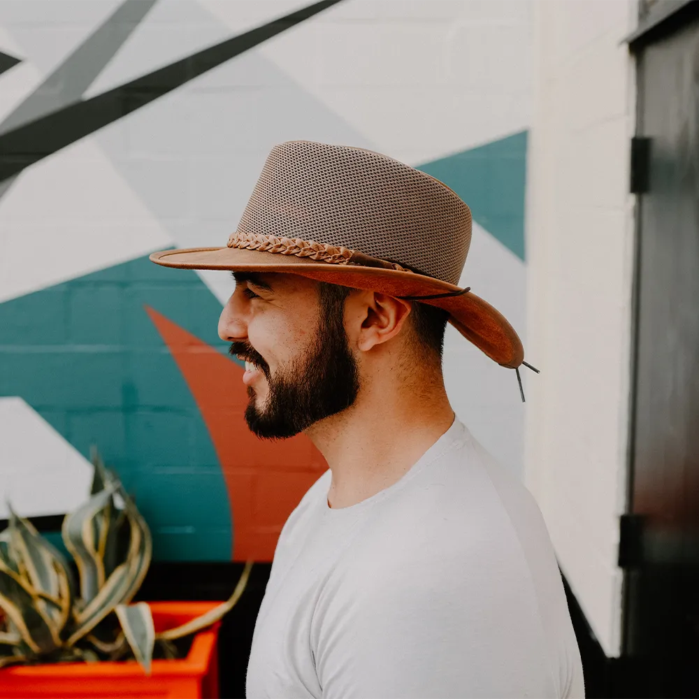 Breeze | Mens Wide Brim Sun Hat