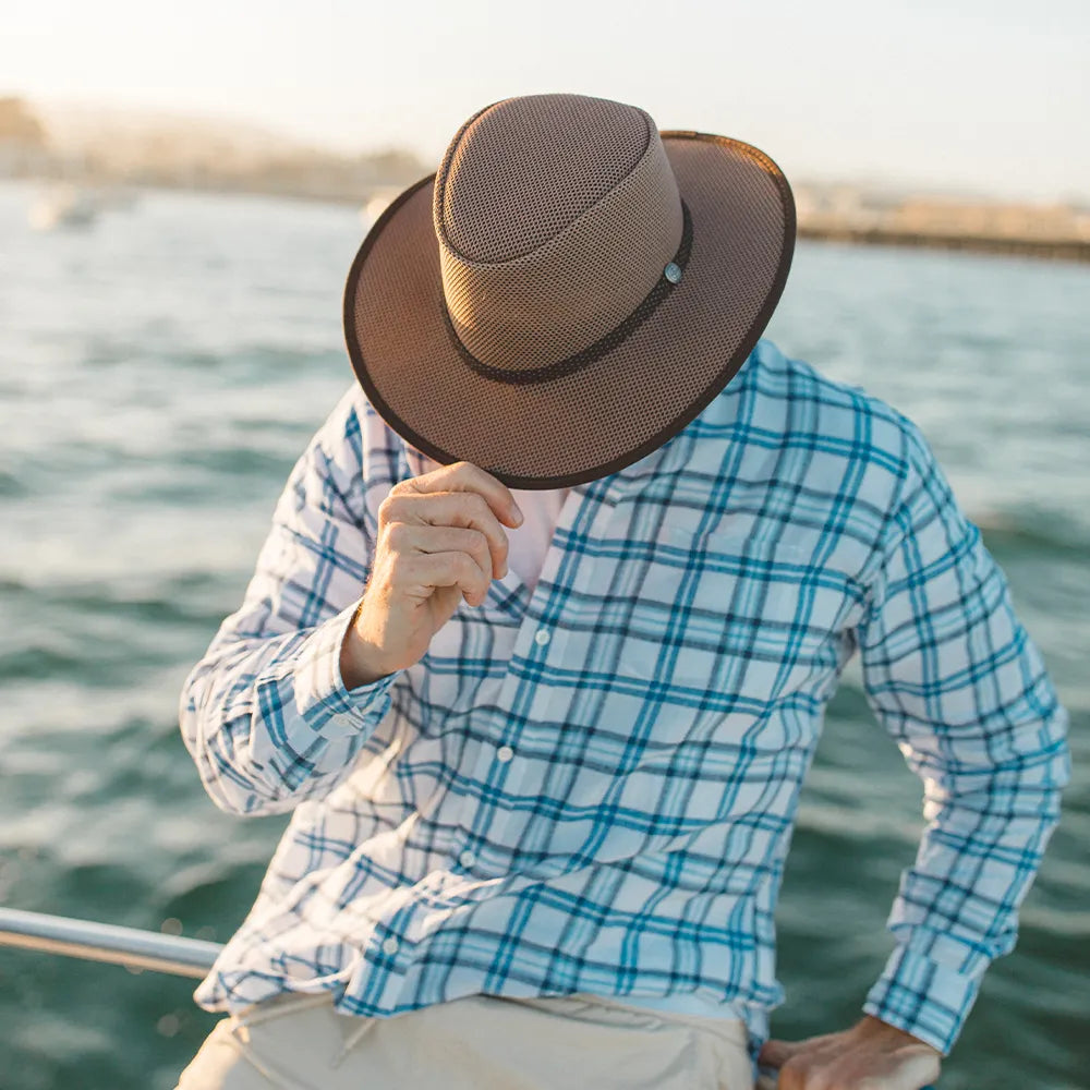 Cabana | Mens Breathable Wide Brim Sun Hat